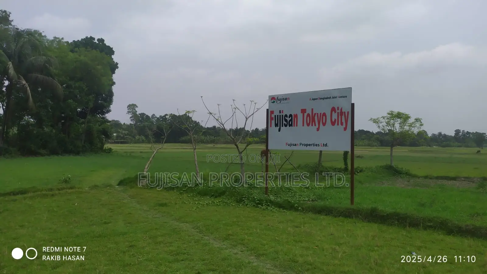 3,5,10,20 Katha Residential Land for Sale-Fujisan Tokyo City