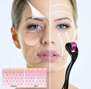 Derma Roller 0.5mm For Face Hair Microneedling Skin Hair