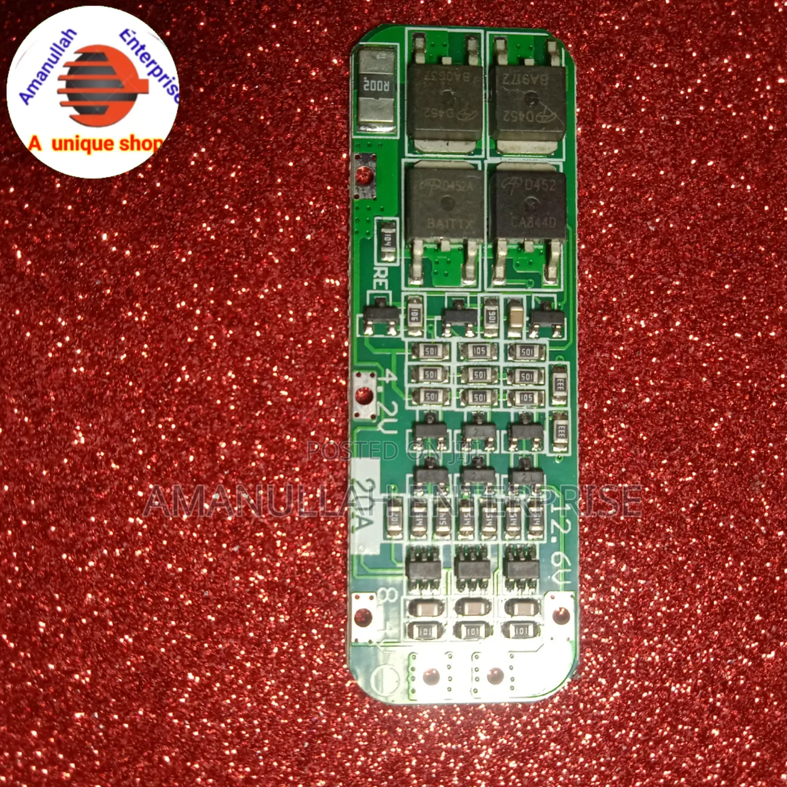 3s 20a Li-Ion Lithium Battery Charger BMS Protection Board.