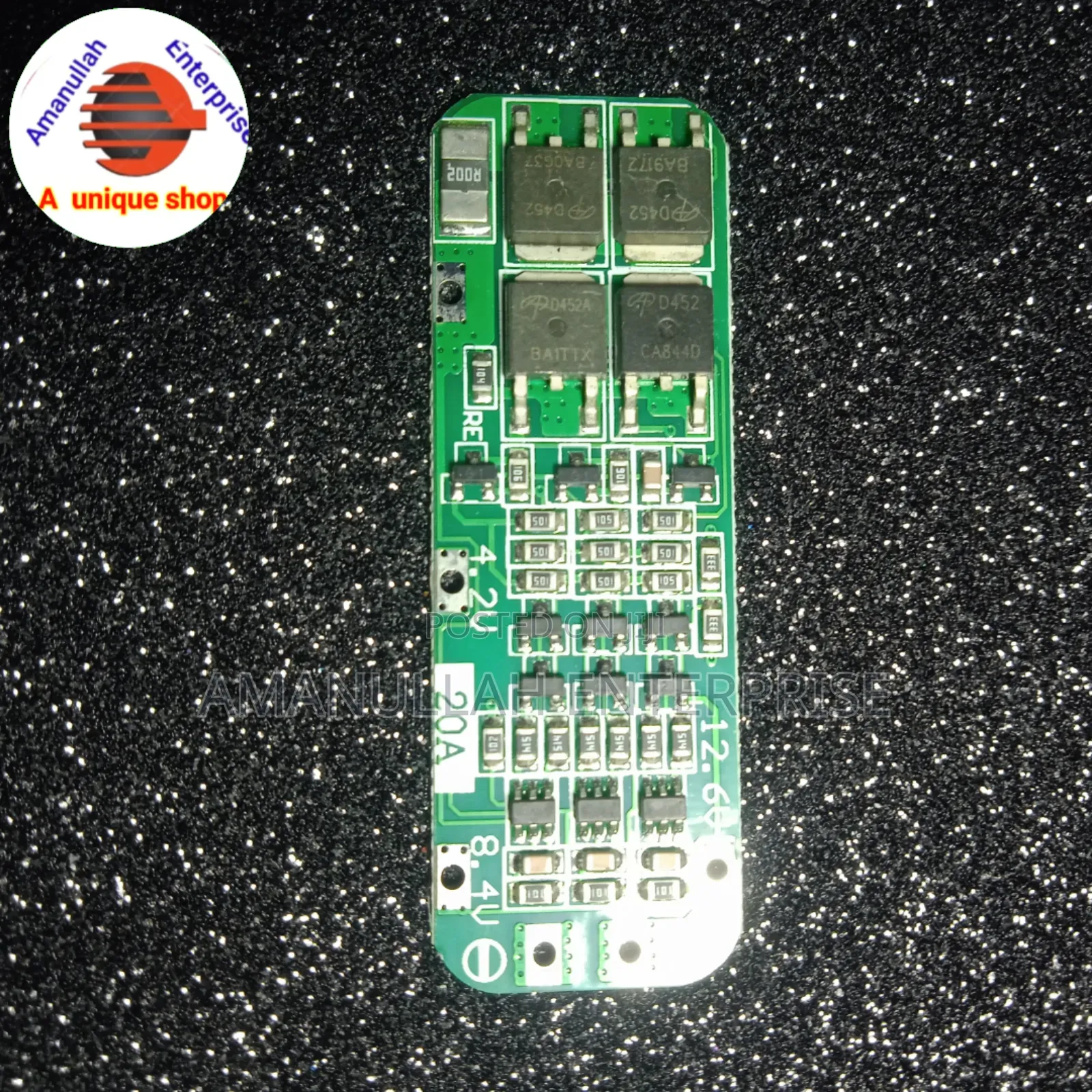 3s 20a Li-Ion Lithium Battery Charger BMS Protection Board.
