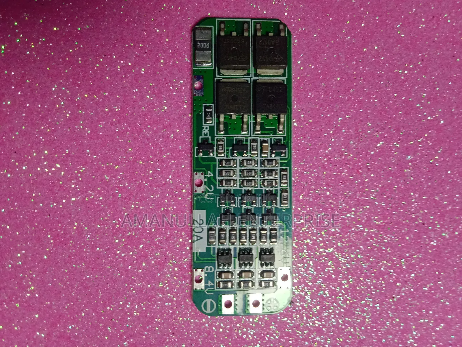 3s 20a Li-Ion Lithium Battery Charger BMS Protection Board.