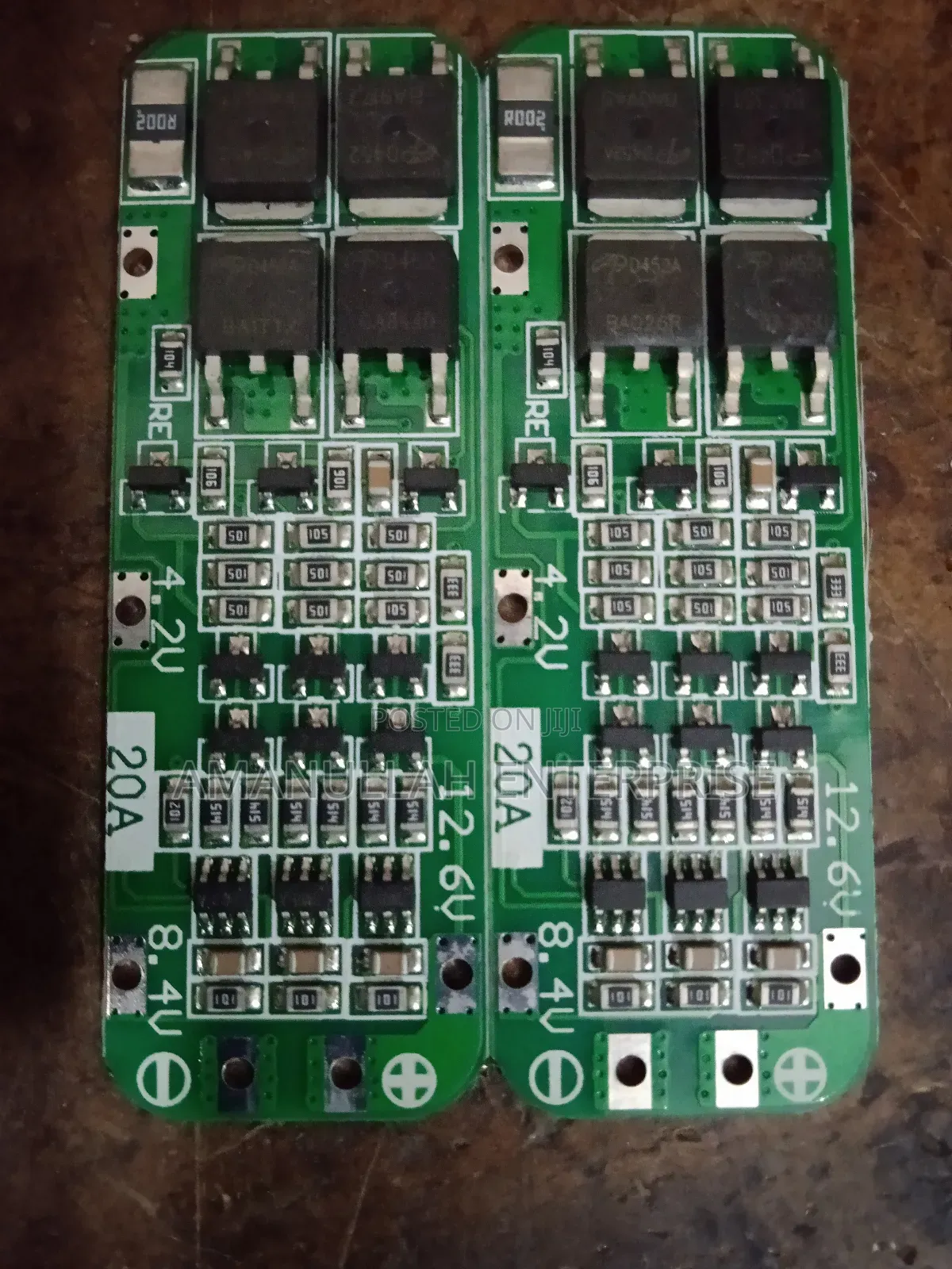 3s 20a Li-Ion Lithium Battery Charger BMS Protection Board.