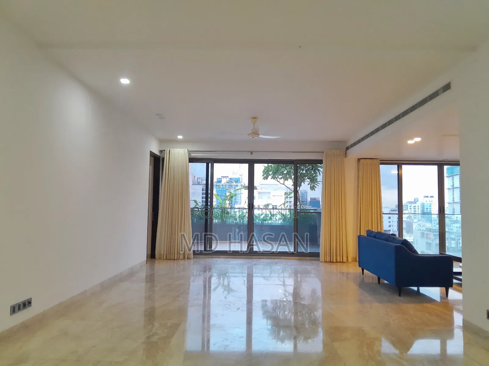 4bdrm Apartment in Semi Furnished for rent