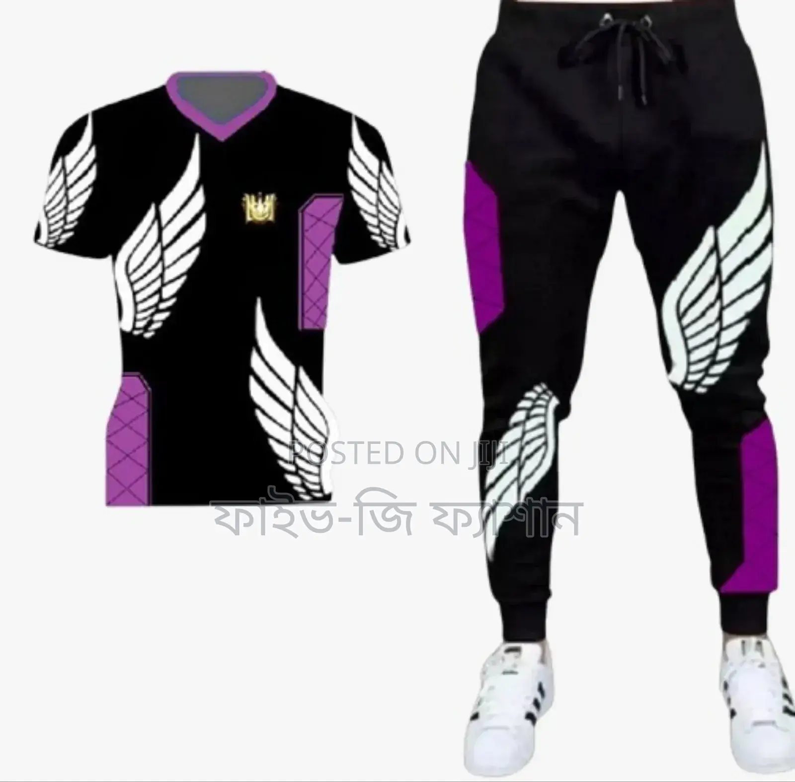 Mas T-shirt Full Pant Set