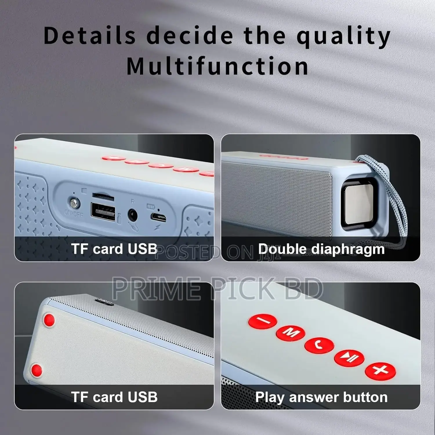 MKB Sp4 Portable Wireless Bluetooth Speaker – Green