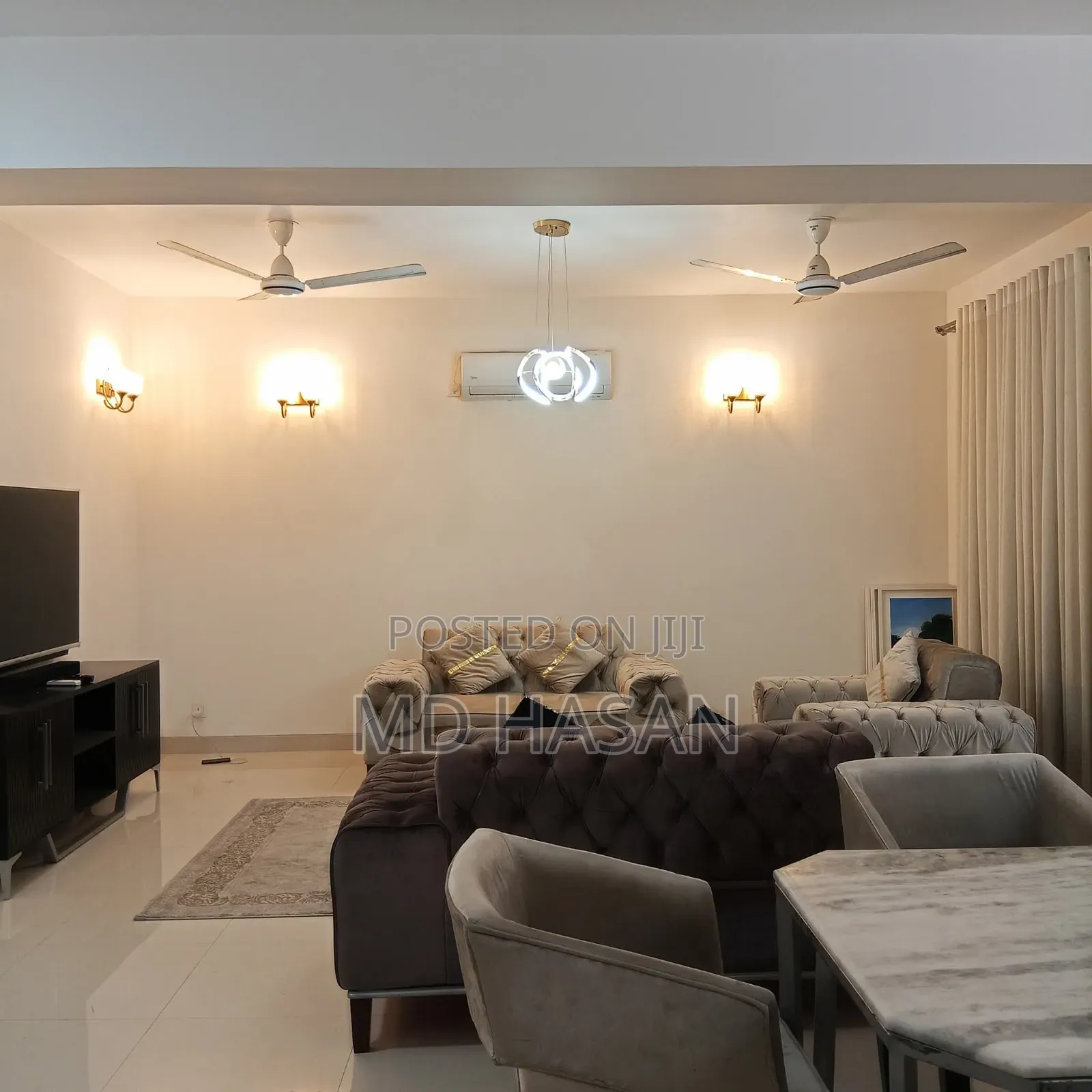 Furnished 3bdrm Apartment in Furnished Flat Rent for rent