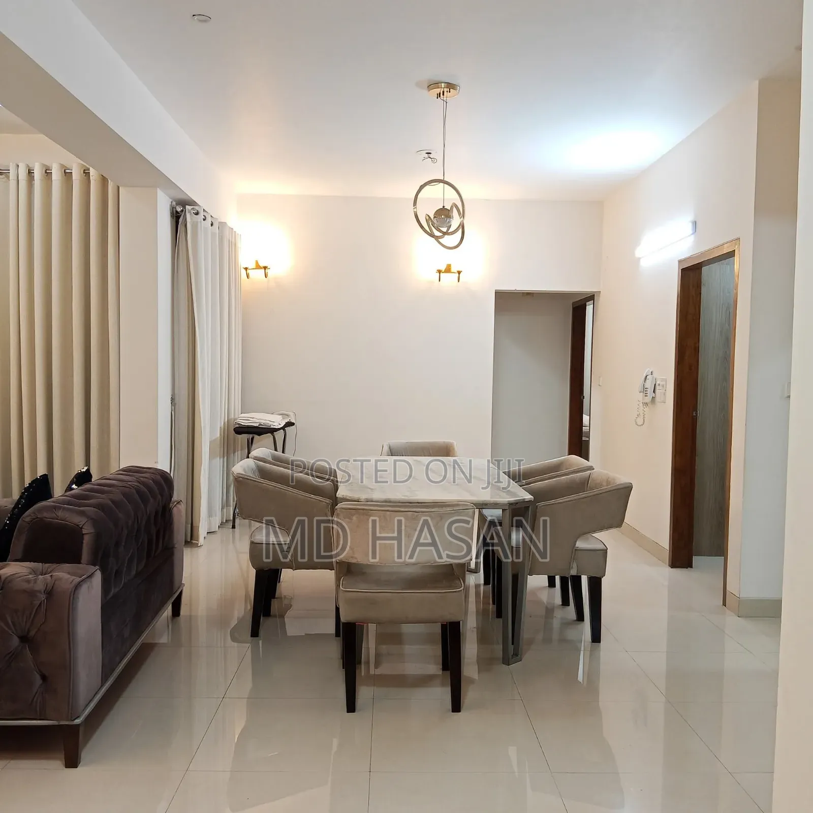 Furnished 3bdrm Apartment in Furnished Flat Rent for rent