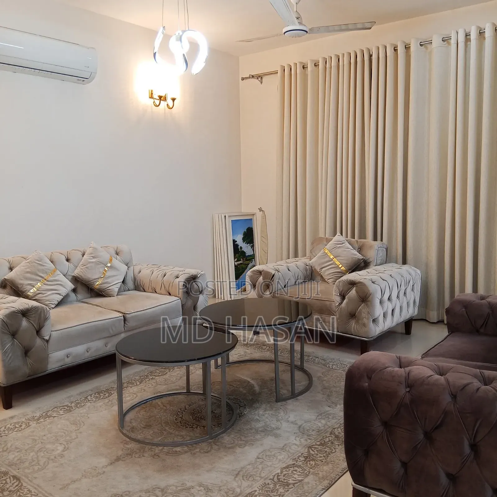 Furnished 3bdrm Apartment in Furnished Flat Rent for rent