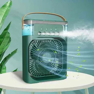 Photo - Portable Usb Air Cooler Fan With Dream Light and Humidifier