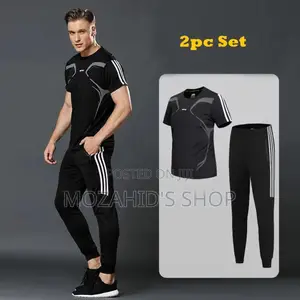 Photo - Stylish Sport T-Shirt Trouser (2 PCS Set)
