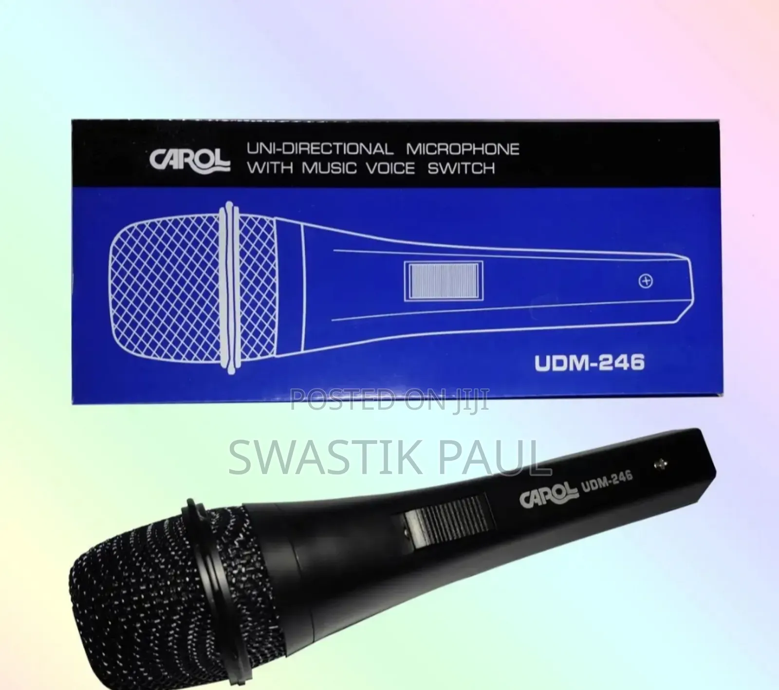 Uni-Directional Dynamic Carol - Udm 246 Microphone