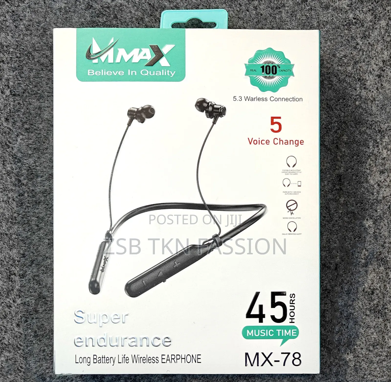 Mmax Voice Change Neckband Mx 78