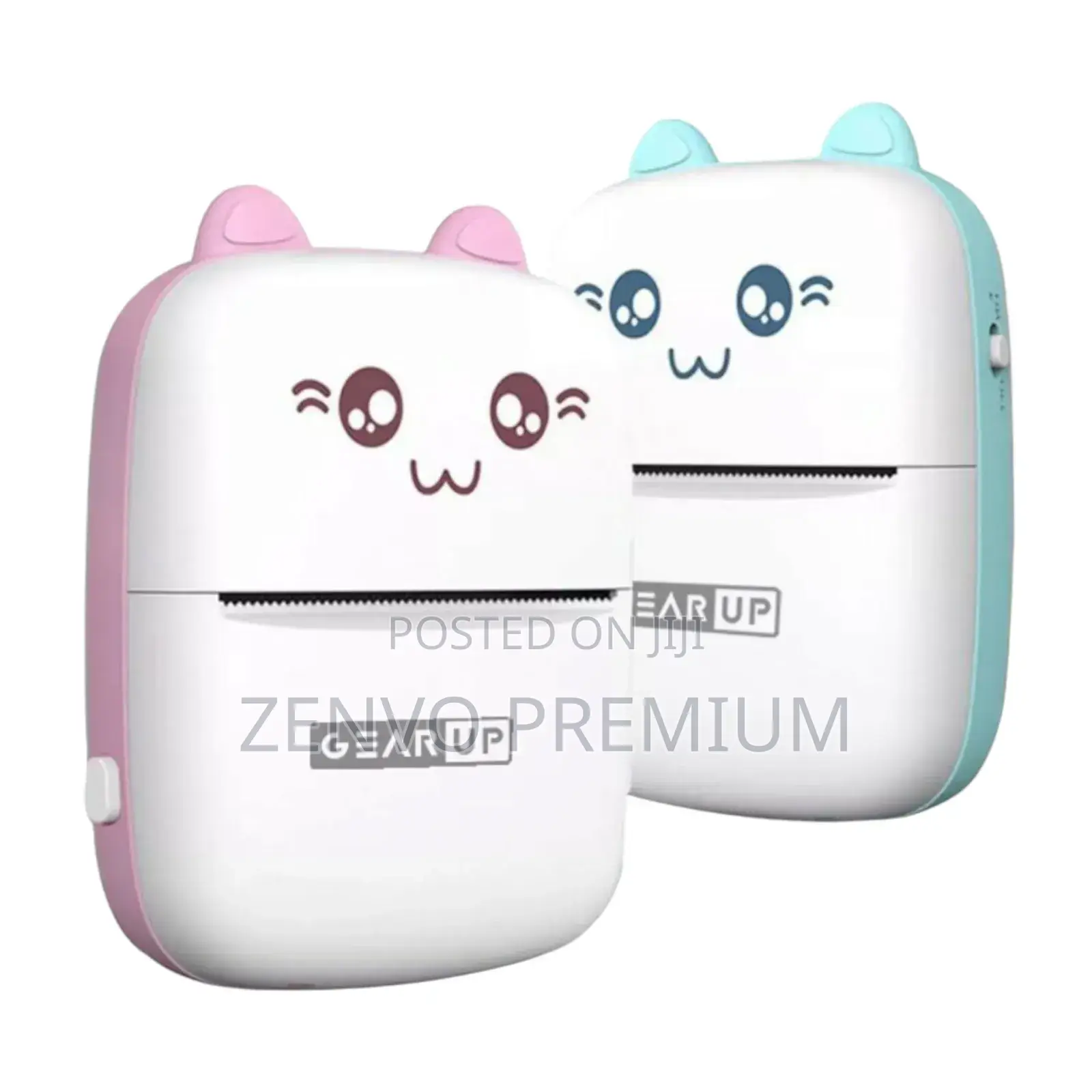 Gearup Thermal Printer Pink Blue