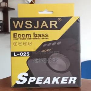 Photo - Bluetooth Speaker Wsjar L-025 – Powerful Sound