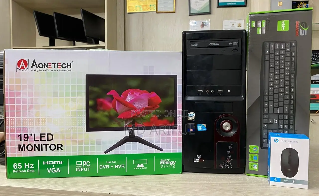 Desktop Computer 4GB Intel Core I3 HDD 500GB