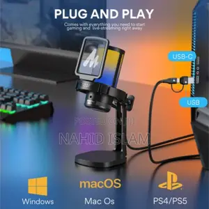 Photo - Maono Dgm20 Gamerwave Condenser Usb Gaming RGB Microphone