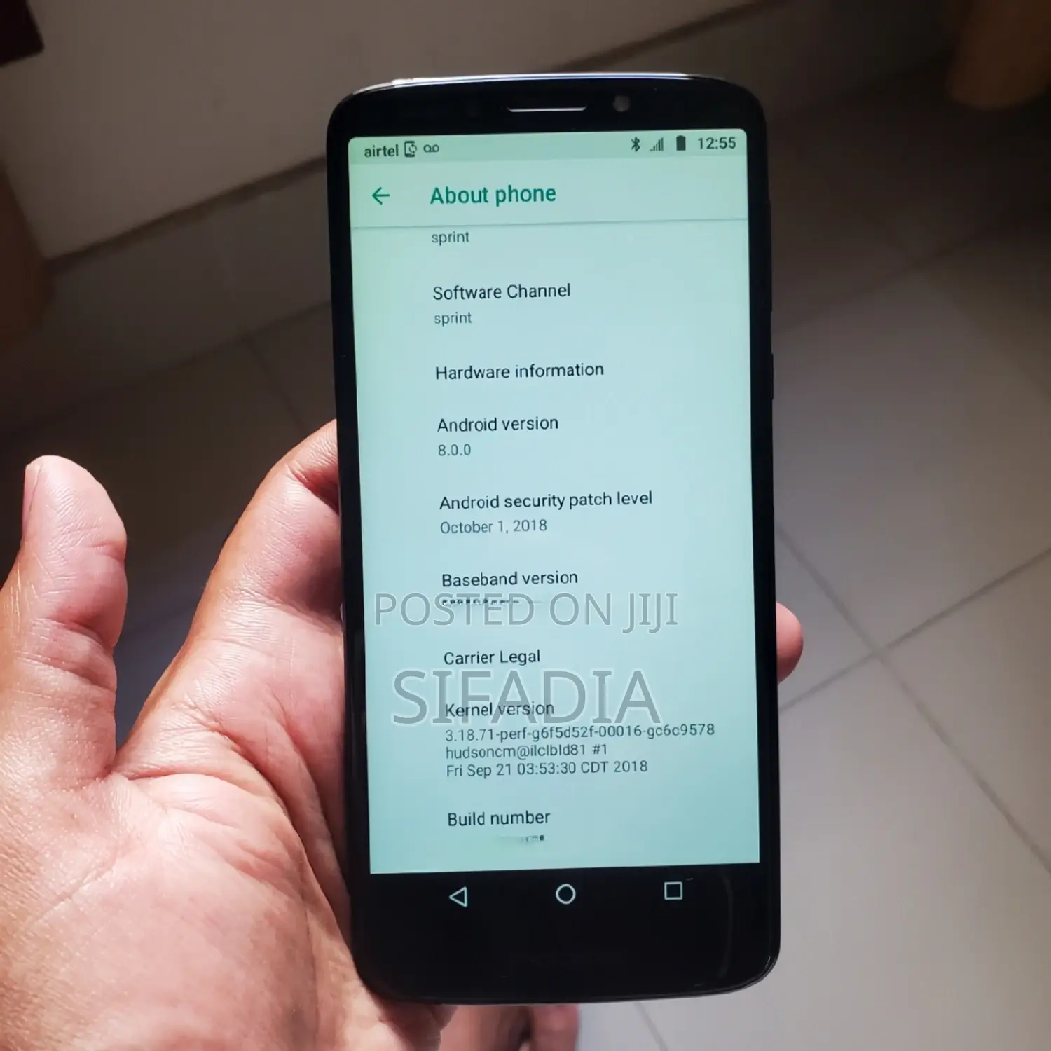 Motorola Moto G7 Play 32 GB Blue