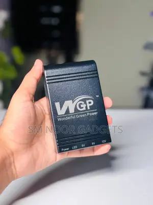 New Version WGP Mini Ups 10400mah – 5/9/12v – Black