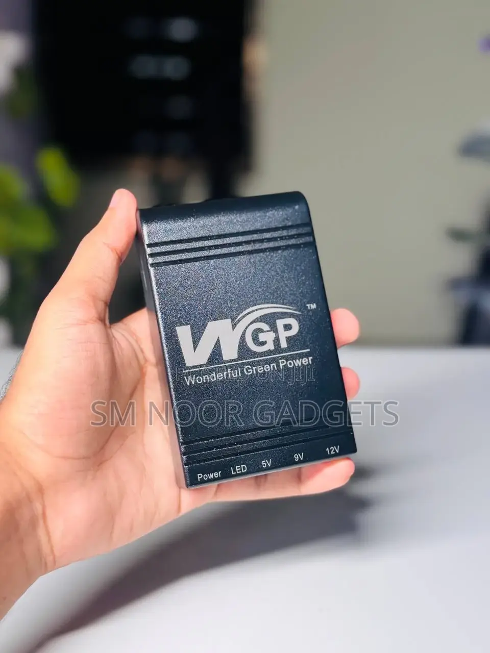New Version WGP Mini Ups 10400mah – 5/9/12v – Black