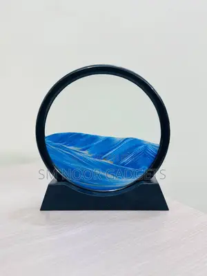 Photo - Creative 3d Moving Sand Art Hourglass Flowing Quicksand