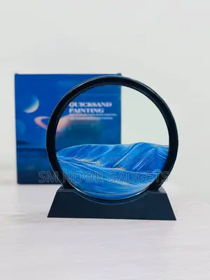 Creative 3d Moving Sand Art Hourglass Flowing Quicksand