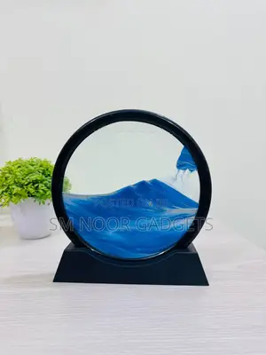 Creative 3d Moving Sand Art Hourglass Flowing Quicksand