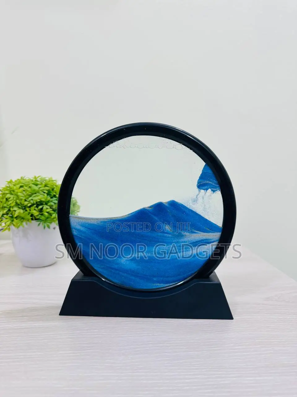Creative 3d Moving Sand Art Hourglass Flowing Quicksand