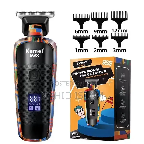 Kemei Km-Max5090 Professional Hair Clipper for Men