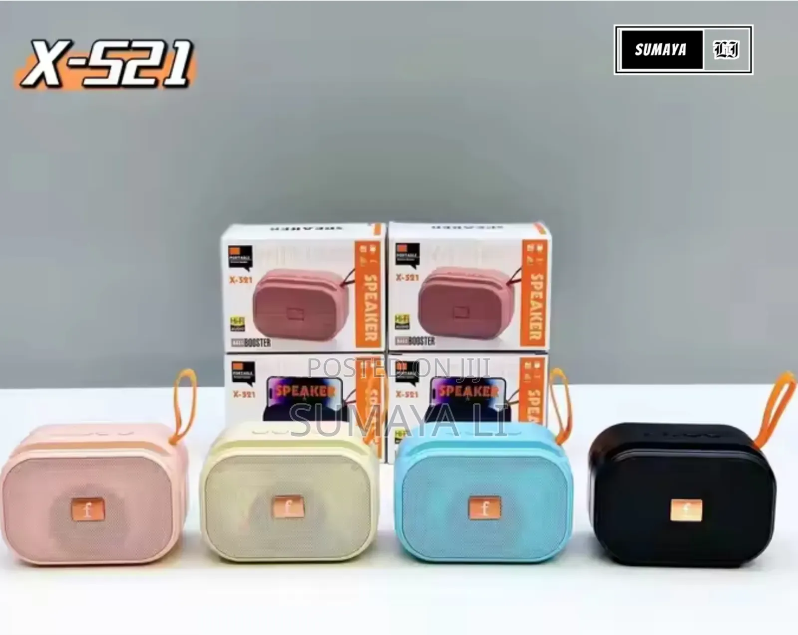 X-521 Hi-Fi Extra Bass Bluetooth Speaker