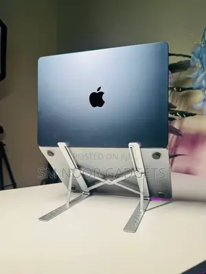 Photo - Laptop Stand Aluminum Alloy Adjustable Multi-Angle Laptop