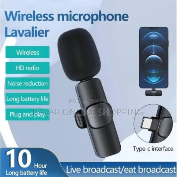 Collar Wireless Microphone for Type C