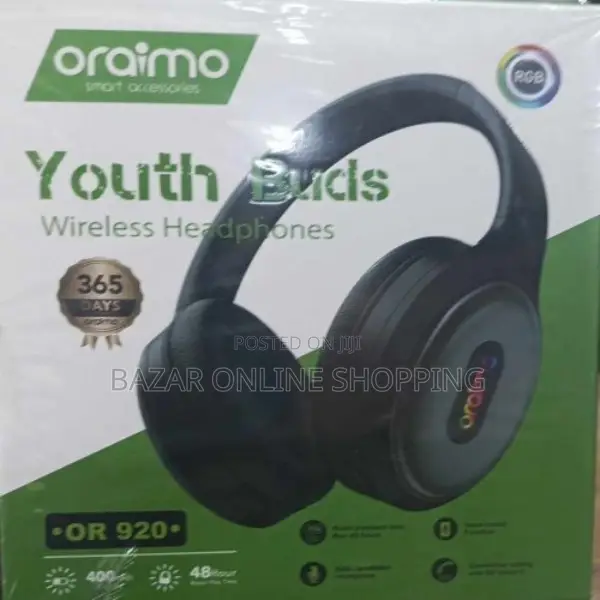 Oraimo or 920 Youth Buds RGB Wireless Headphones