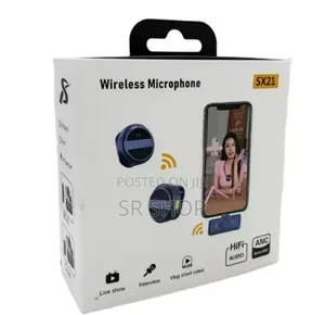 Sx21 Magnetic Hanging Neck Wireless Lavalier Microphone