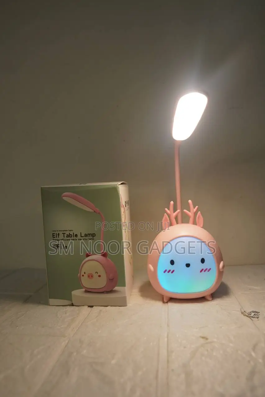 Cute Cartoon Table Lamp Eye Protection