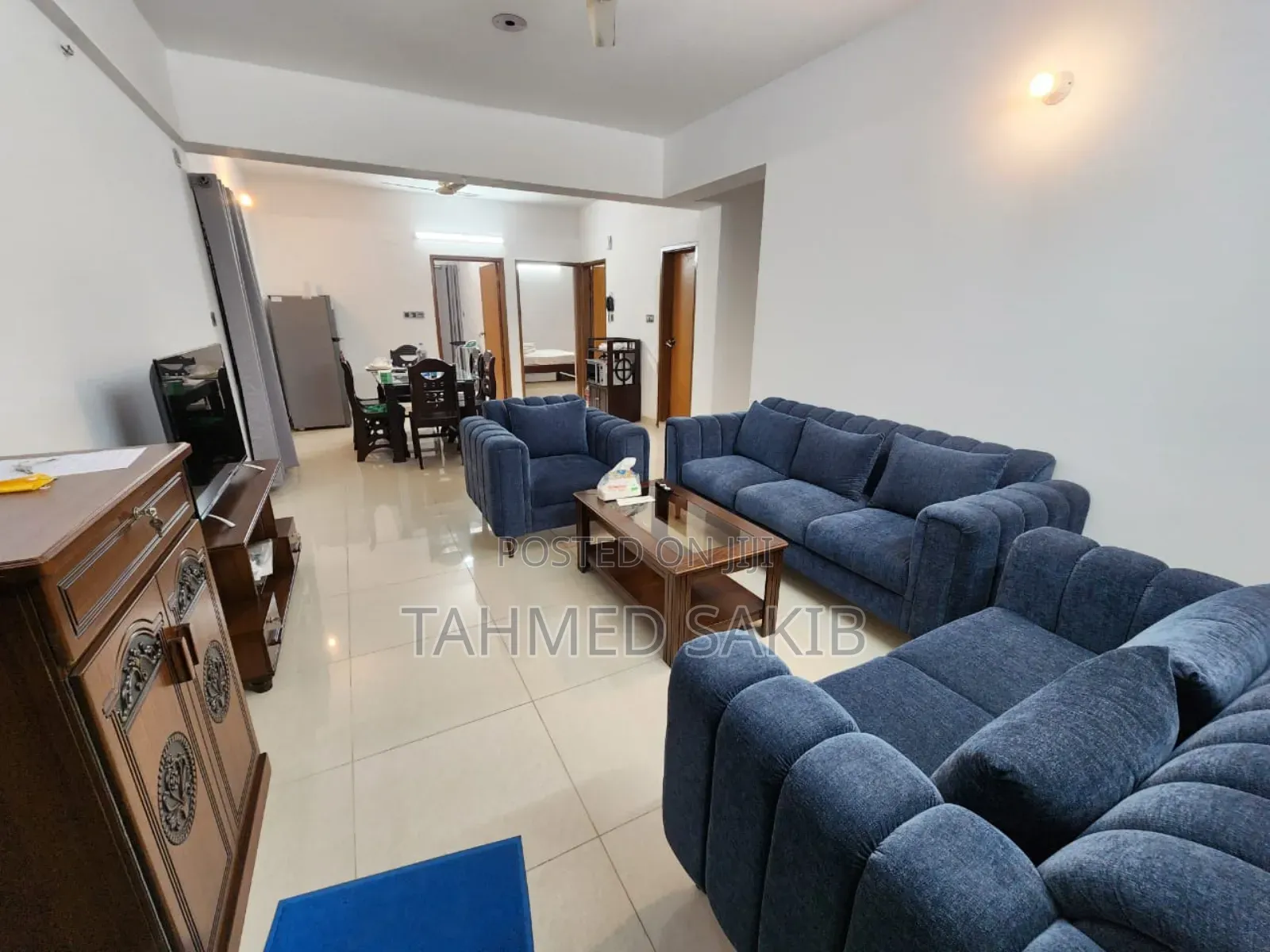 Furnished 3bdrm Apartment in Rupayan Lake Castle, Basundhara for rent