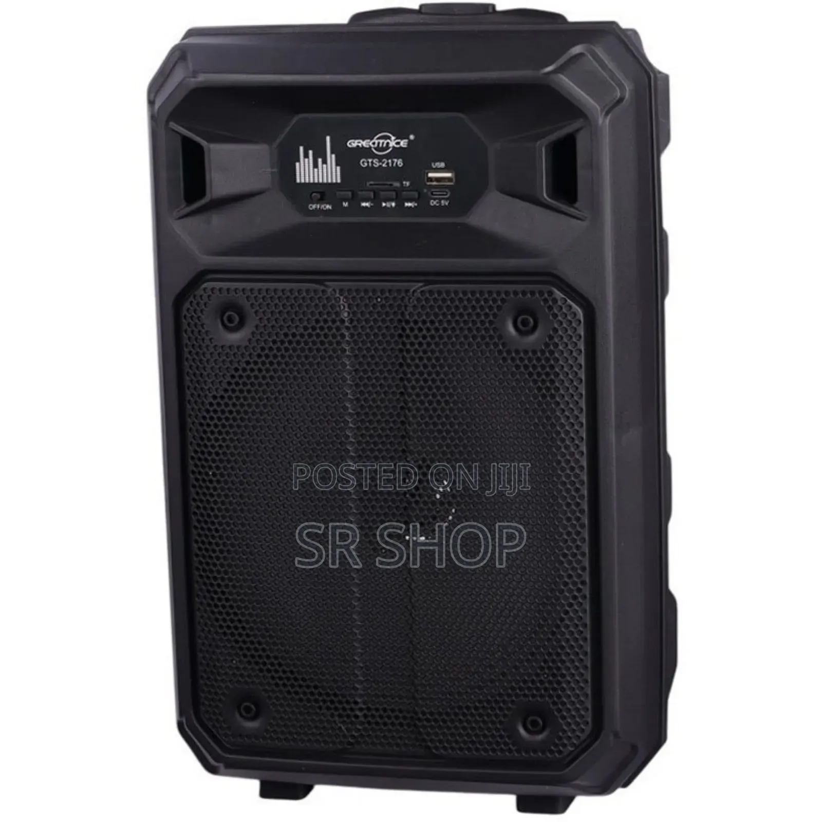 8inchi Speaker Bluetooth GTS-2176 With Microphone Led Lights