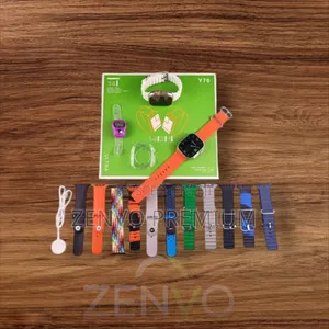 Photo - Y70 Ultra Couple Smartwatch With 13 Straps + Digital Tazbi