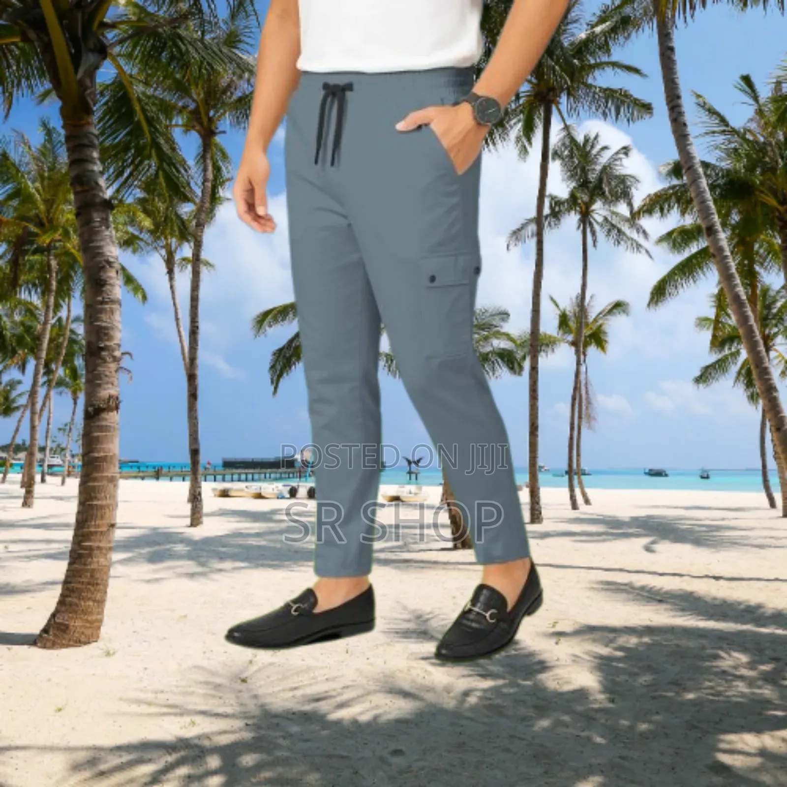 Men's Athentic Stylish Cargo Joggers Pant