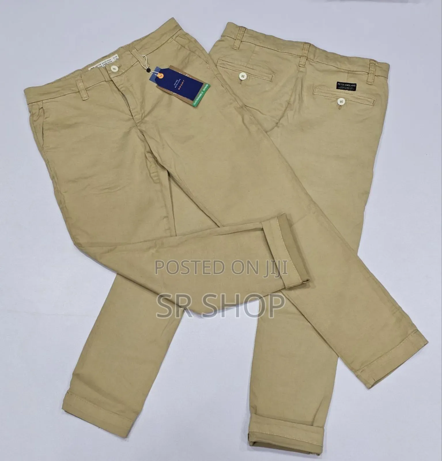 Men's Export Slim Fit Twill Pant-Khaki