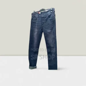 Men's Stretchable Denim Jeans Pant (Ash Dark )