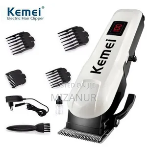 Kemei Km-809a Rechargeable Hair Clipper and Trimmer for Men