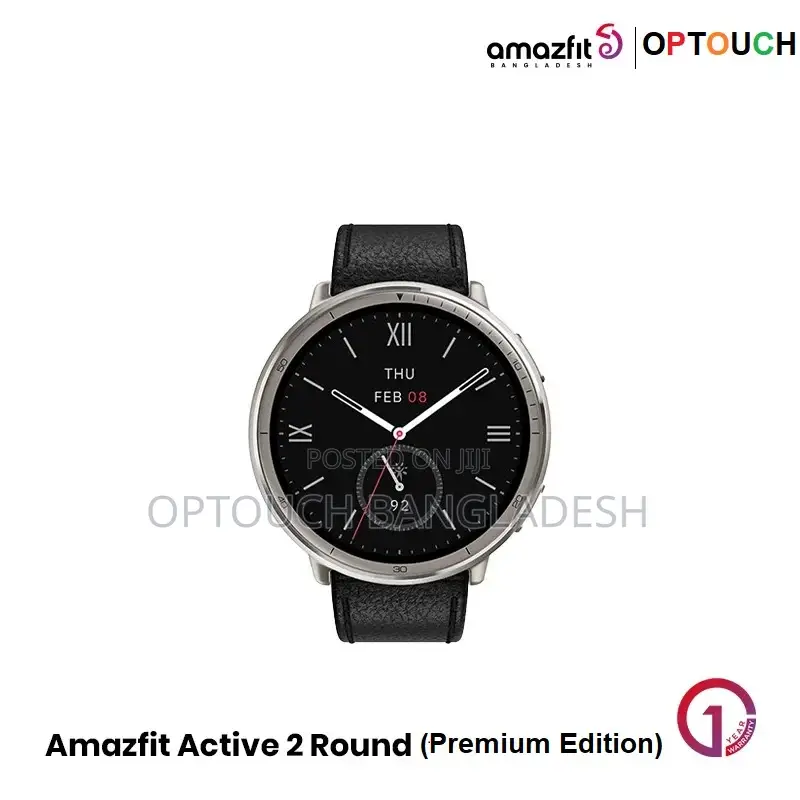 Amazfit Active 2 Round Smartwatch (Premium Edition)