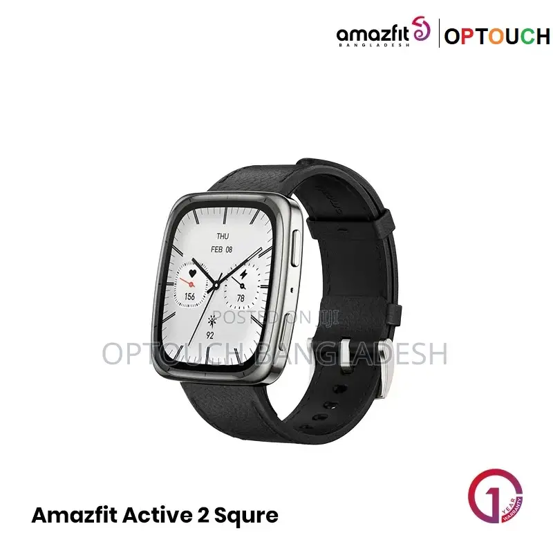Amazfit Active 2 Square Smartwatch (Premium Edition)
