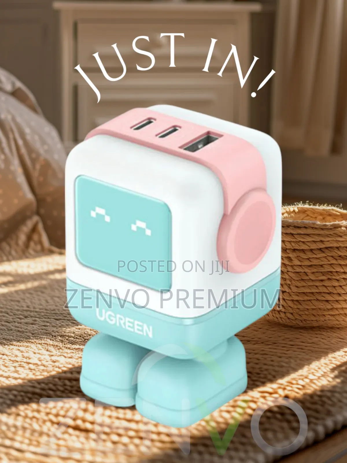 Ugreen Cd36 Nexode 65w 3-Port Gan Fast Charger