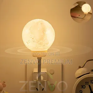 Moon Light Voice Controlled Led Lamp