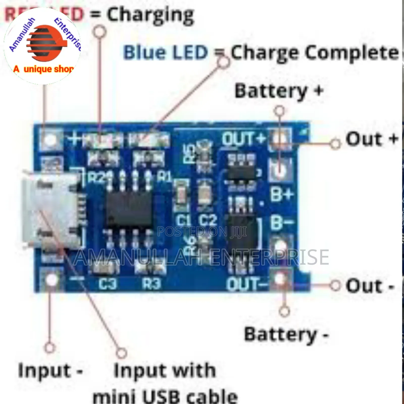 Battery Chargeing Module (Tp-4056