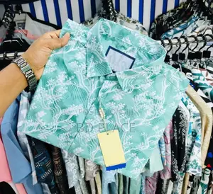 Photo - Pure Cotton Full Sleeve Print Shirt for Men's