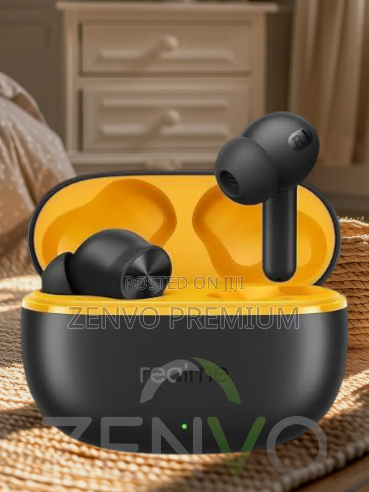 Realme Buds T200 Lite TWS Earbuds – Black