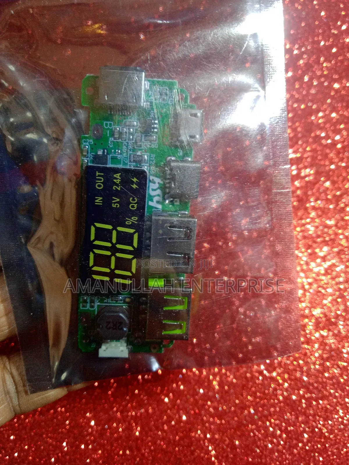 Power Bank Circuit With Display. Power Bank for Diy Use