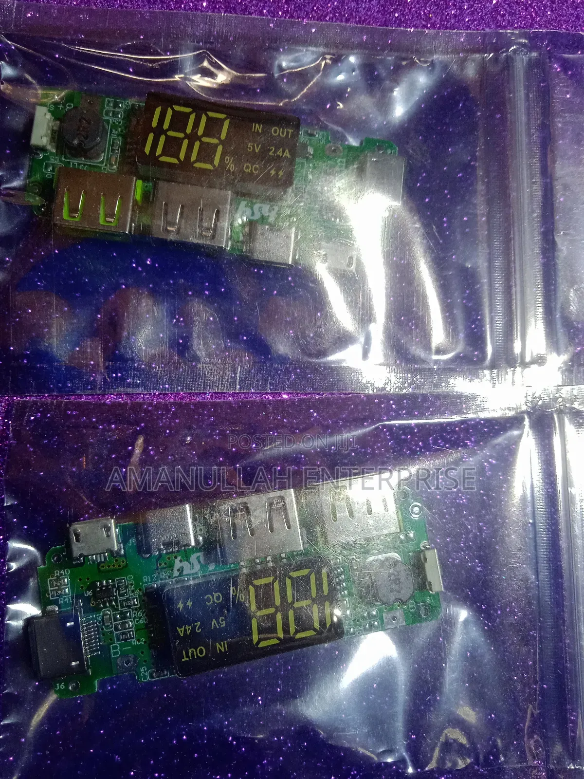 Power Bank Circuit With Display. Power Bank for Diy Use